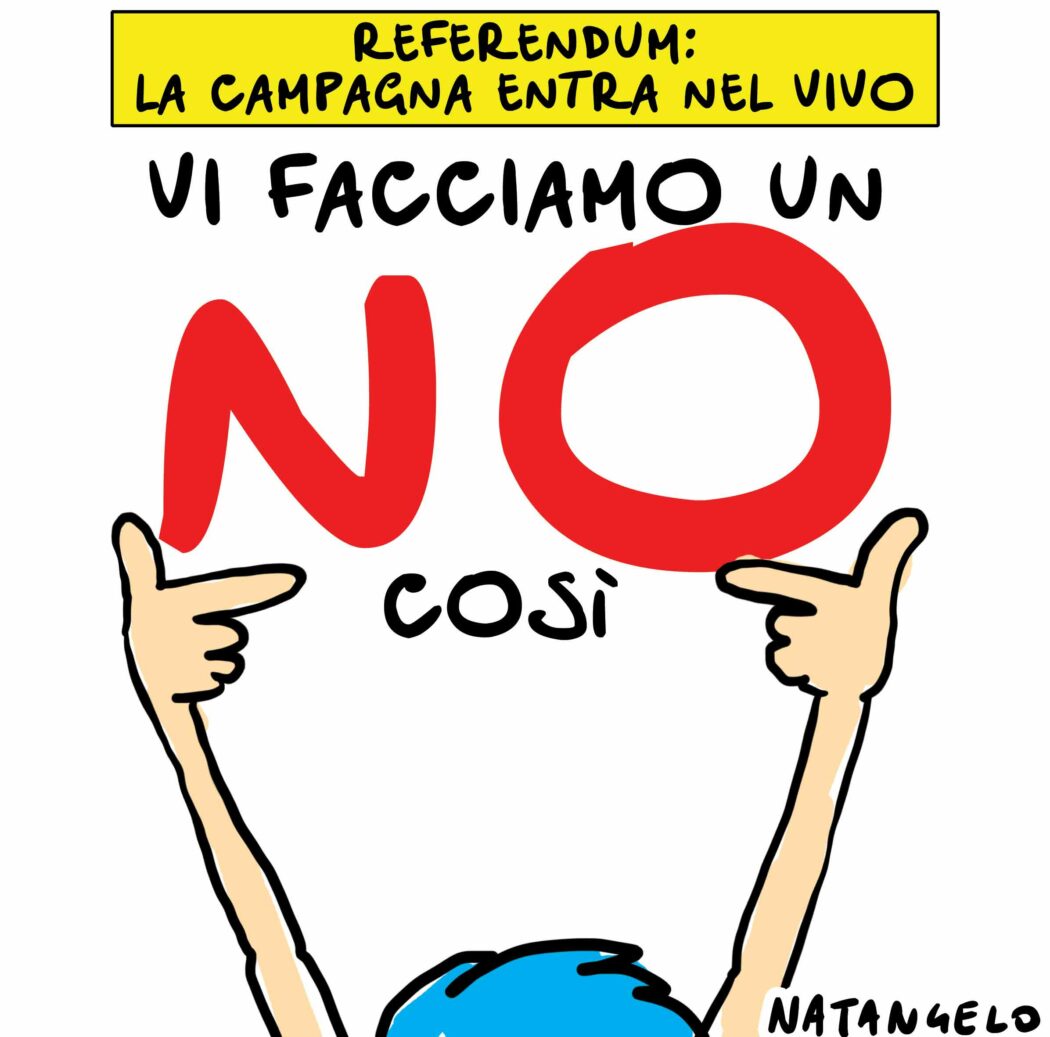 Copertina di Un NO così