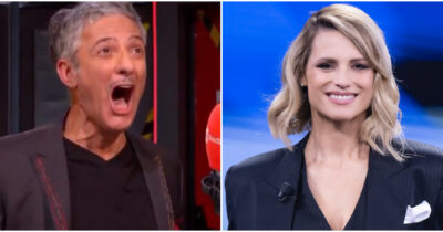 Copertina di “Rifare il karaoke? Chiunque faccia quel programma dopo di me muore! Michelle Hunziker, lascia stare”: Fiorello urla in studio e scappa