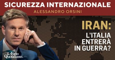 Copertina di Iran: l’Italia entrerà in guerra? La diretta con Alessandro Orsini