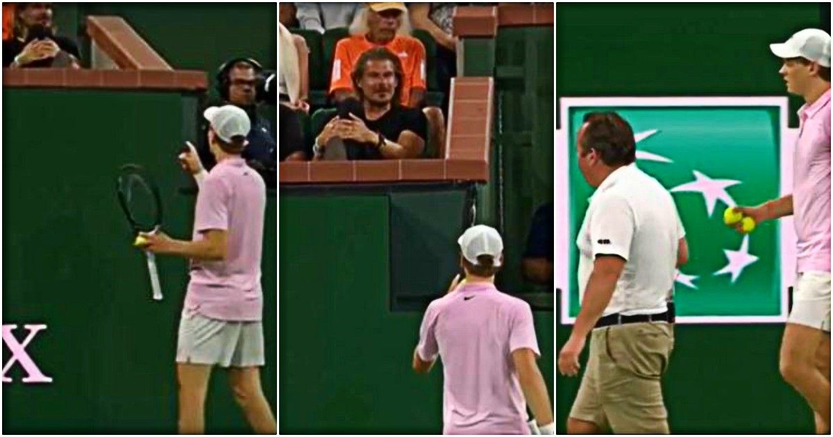 sinner a muso duro contro alcuni spettatori a indian wells deve intervenire il giudice di sedia da Ilfattoquotidiano.it sinner a muso duro contro alcuni spettatori a indian wells deve intervenire il giudice di sedia