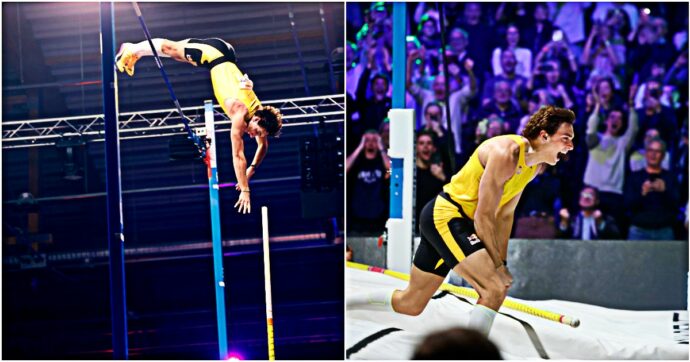 Duplantis riscrive i limiti del salto con l’asta: vola a 6,31 a casa sua, ennesimo record del mondo