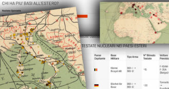 Dalla guerra fredda all’Iran: il ruolo dell’Italia nello scacchiere militare. Usa, Nato e nucleare nel nostro Paese: le mappe interattive
