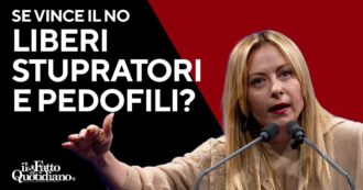 Copertina di Se vince il No stupratori e pedofili saranno liberi? La diretta con Peter Gomez e Giacomo Salvini