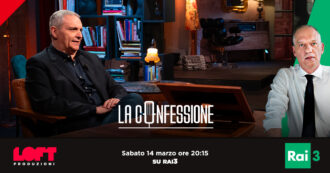Copertina di De Giovanni a La Confessione di Gomez (Rai3): “Cazzullo su Sal Da Vinci e la camorra? Ha sbagliato, è come se io scherzassi sul Covid a Bergamo”
