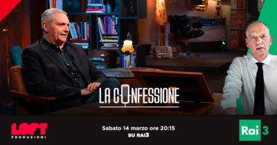 Copertina di De Giovanni a La Confessione di Gomez (Rai3): “Cazzullo su Sal Da Vinci e la camorra? Ha sbagliato, è come se io scherzassi sul Covid a Bergamo”