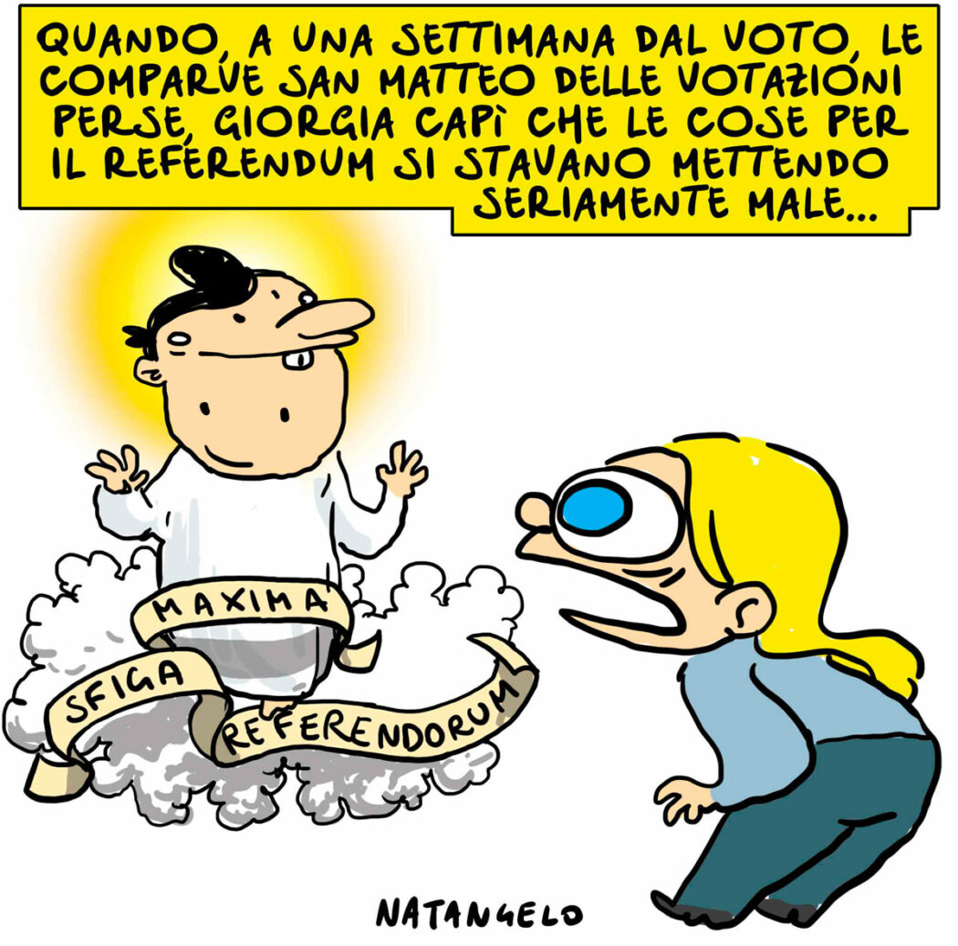 La vignetta di Natangelo