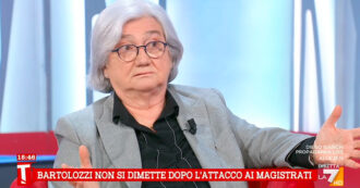Copertina di Referendum, Bindi a La7: “Bartolozzi è ancora al suo posto. Chi è il vero ministro della Giustizia? Lei non è meno potente di Nordio”