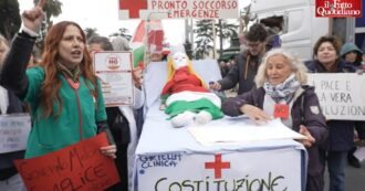 Copertina di “Tra guerra e Gaza e referendum la Costituzione è malata e per aiutarla votiamo no”: videoracconto del corteo di Roma