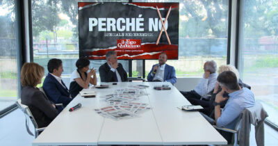 Copertina di “Noi vittime delle correnti, votiamo comunque No perché è in gioco l’equilibrio tra i poteri dello Stato”: i pm Di Matteo e Woodcock al Forum del Fatto