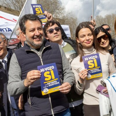 Copertina di Referendum, destra divisa nell’ultima settimana di campagna: Meloni va in tv e Salvini pensa alle suppletive