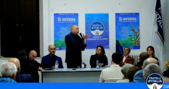 "Utilizzate il solito sistema clientelare": la campagna per il Sì del deputato di FdI