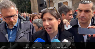 Copertina di Iran, Schlein: “Gli italiani non vogliono pagare le guerre illegali di Trump e Netanyahu”