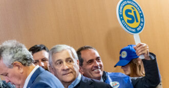 Copertina di Alla faccia delle ispezioni di Valditara Tajani manda i giovani di Forza Italia nelle scuole: “Convincete i 18enni per il Sì”