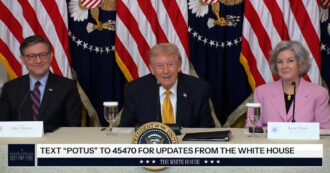 Copertina di Trump: “Macron? Su una scala da 0 a 10, gli do 8. Credo che ci aiuterà con lo Stretto di Hormuz”