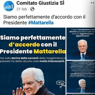 Copertina di Il Sì “arruola” pure Mattarella sui social. Dopo la telefonata del Quirinale il post viene rimosso