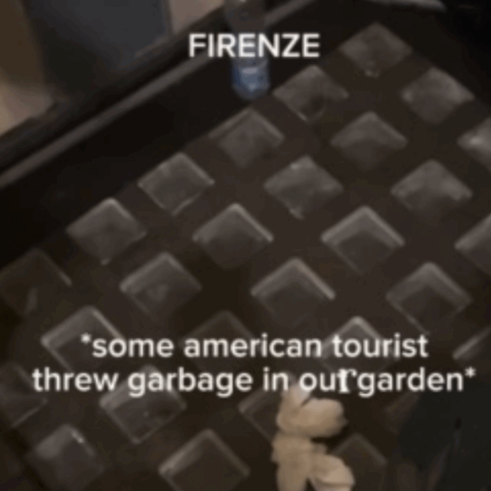 Turista lancia spazzatura dalla finestra del suo Airbnb a Firenze. Quando l’abitante del piano terra gli chiede spiegazioni, la risposta la raggela: “Io pago mille euro per stare qui”