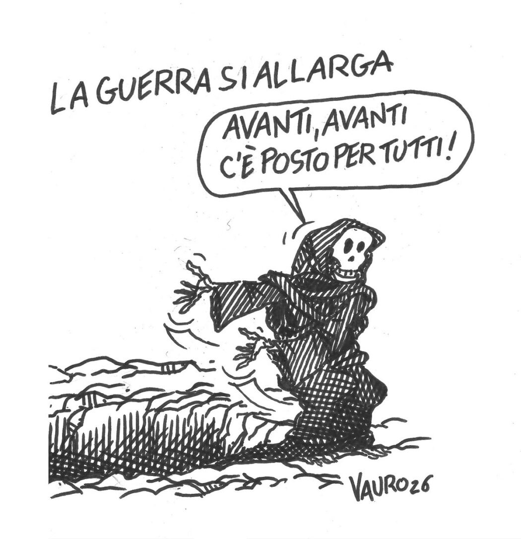 La vignetta di Vauro