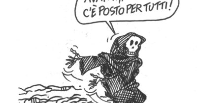 Copertina di La vignetta di Vauro