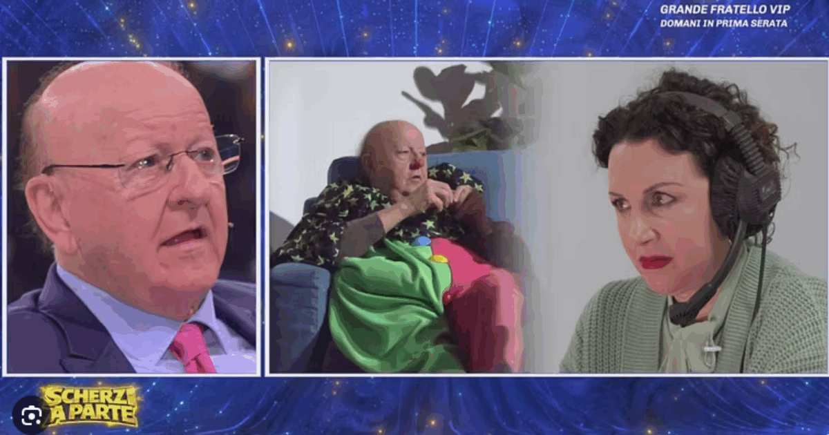 “Mio papà è un papà speciale e non lo lascerò mai da solo”: Massimo Boldi scoppia in lacrime per le parole della figlia, ma è su “Scherzi a Parte”