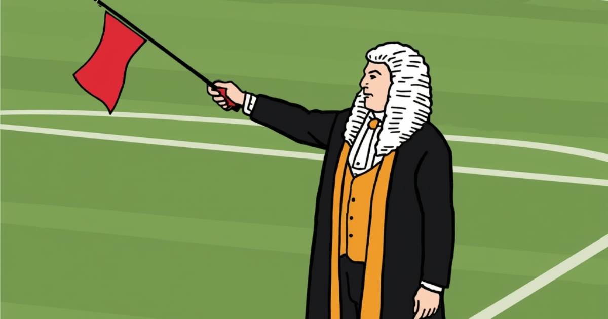 Se il processo penale fosse una partita, il pm sarebbe il guardalinee. Non una squadra come pensa qualcuno