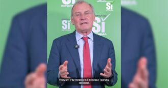 Copertina di “Io e mia moglie avevamo diffidenze, poi abbiamo approfondito”: il presidente del comitato per il Sì spiega la giravolta sulla riforma
