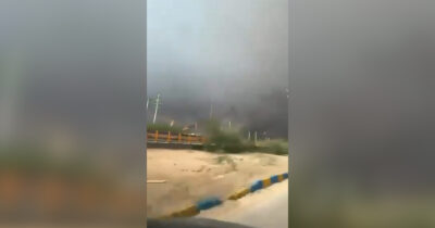 Copertina di Iran, le immagini degli attacchi israeliani ai giacimenti di gas di South Pars