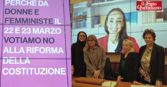 Copertina di Le voci di 1700 femministe per il No al Referendum: “Per migliorare la giustizia non serve brutalizzare la Costituzione”