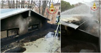 Incendio alla Biennale di Venezia, coinvolto il padiglione della Serbia. Vigili del fuoco in azione