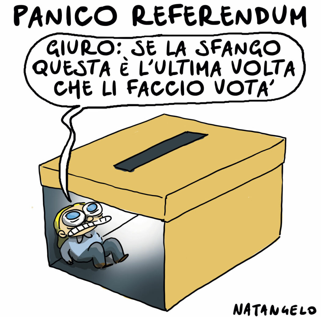 La vignetta di Natangelo