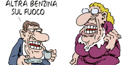 Copertina di La vignetta di Franzaroli