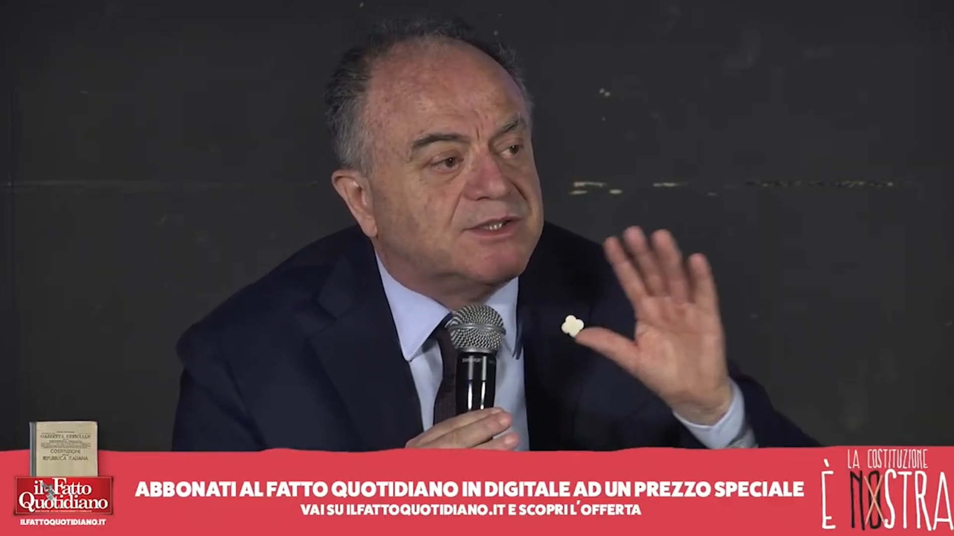 Referendum, Gratteri: “Governo prende Usa come modello? Io avrei paura a vivere lì, quello non è un sistema democratico”