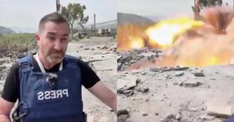 Copertina di Libano, feriti il giornalista di Russia Today e il suo cameraman durante una diretta: “Attaccati dall’esercito israeliano”