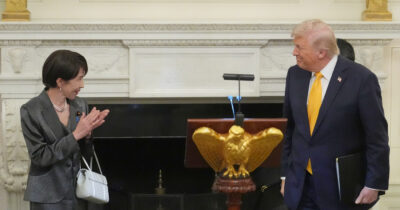 Copertina di La riverenza giapponese: la premier Takaichi e le domande mai poste al presidente Usa Trump