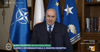 Copertina di Caso Delmastro, Crosetto a La7: “Non penso abbia fatto nulla di male o almeno nulla che consapevolmente potesse arrecargli danno”