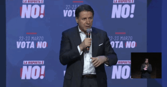 Copertina di Referendum, Conte: “Riforma Nordio affidata a personaggi come Delmastro e Bartolozzi, il No ha valore morale”