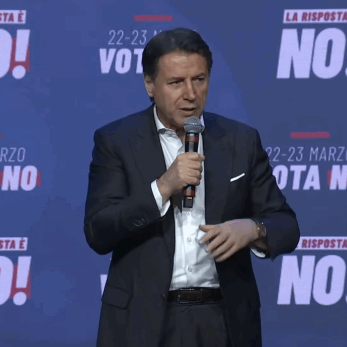 Copertina di Conte: “Riforma Nordio affidata a personaggi come Delmastro e Bartolozzi, il No ha valore morale” | Video