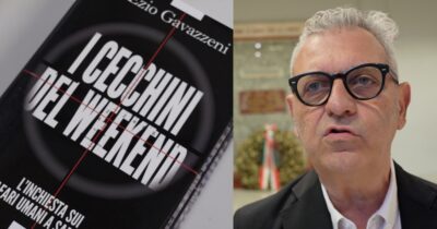 Copertina di “I cecchini del weekend”. A Milano, la presentazione del libro inchiesta sui safari umani di Sarajevo. Gavazzeni: “C’è stato un muro di omertà. Pezzi di Stato sapevano”