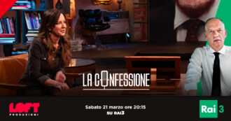 Copertina di Caterina Guzzanti a La Confessione di Gomez (Rai3): “Se il mio cognome mi ha aiutato? Sono geneticamente raccomandata. Tutti fanno paragoni con i miei fratelli”