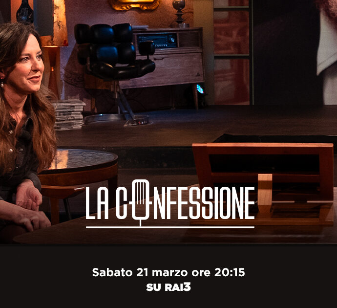 Caterina Guzzanti a La Confessione di Gomez (Rai3): “Se il mio cognome mi ha aiutato? Sono geneticamente raccomandata. Tutti fanno paragoni con i miei fratelli”