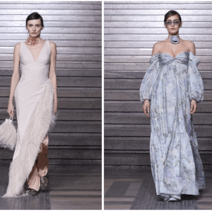 Alla Stazione Centrale di Milano sfila la nuova Emé: meno sposa, l’eleganza si fa quotidiana. Veronesi: “I matrimoni sono meno e le occasioni cambiano”