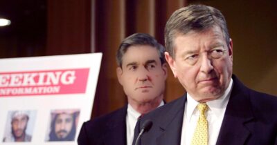 Copertina di Trump esulta per la morte dell’ex direttore dell’Fbi Robert Mueller simbolo del Russiagate: “Sono contento”