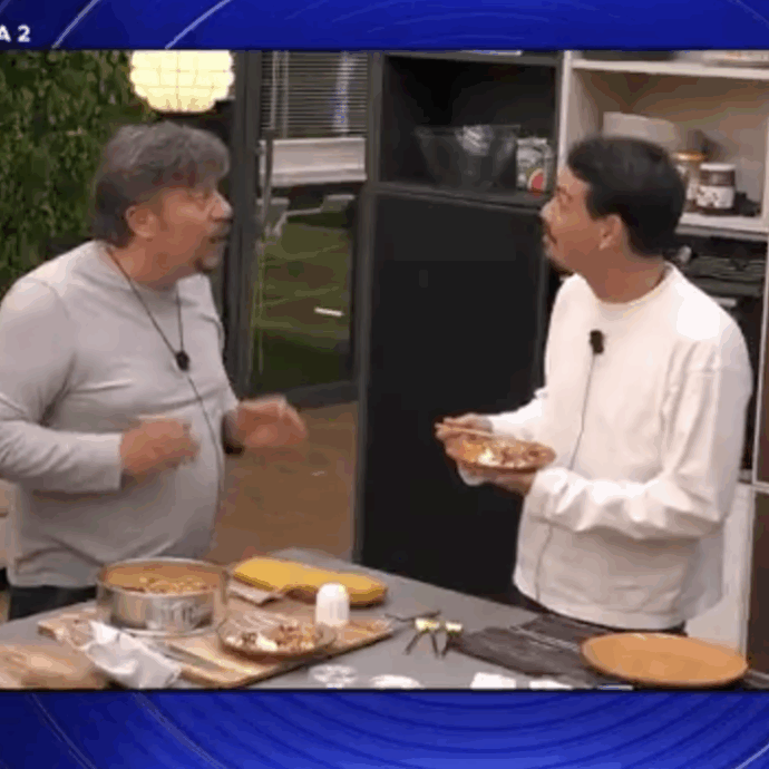 “Queste sono mele, ricch**one”: Dario Cassini al GFVip fulmina Renato Biancardi. Poi fa dietrofront: “Ho detto riccone perché si vede che hai un sacco di soldi”