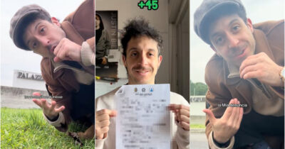 Copertina di Tiktoker fa recensioni ironiche delle messe e le pubblica sui social: Taylor Ragazzini indagato per “offese mediante vilipendio”. La risposta: “Andiamo a recensire la mia denuncia”