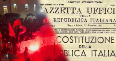 Copertina di HA STRAVINTO IL NO: OLTRE IL 53%GLI ITALIANI SALVANO LA COSTITUZIONERespinto l'assalto alla magistratura: prima sconfitta per Meloni