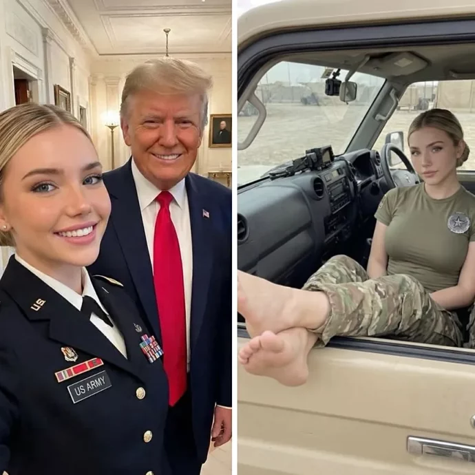 Jessica Foster, la soldatessa pro-Trump che fa impazzire il popolo Maga non esiste: l’inchiesta del Washington Post smaschera la “ragazza dei sogni”