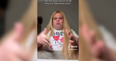 Copertina di “L’industria dell’intrattenimento mi ha portato all’abuso di sostanze e all’alcolismo. Sono stata masticata e sputata fuori da Hollywood”: lo sfogo virale di una tiktoker