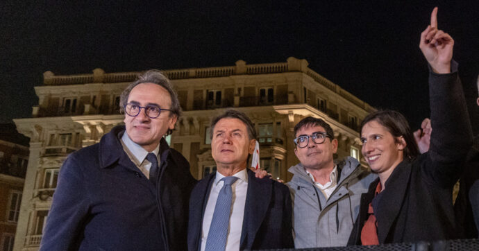 Il “campo largo” supera (di poco) il centrodestra: la prima Supermedia post Referendum. Cala Fdi, crescono M5s-Pd