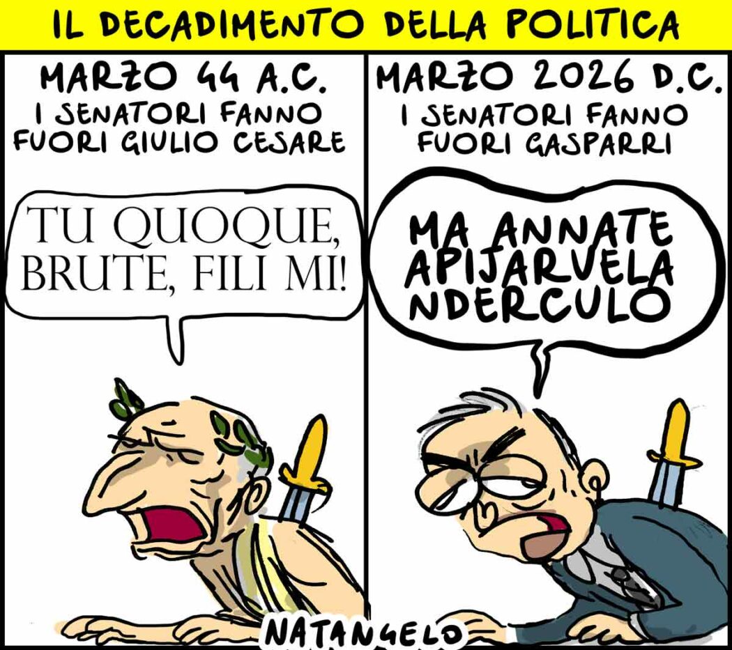 La vignetta di Natangelo