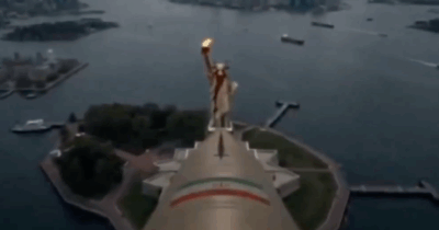 Copertina di Un missile iraniano sulla Statua della Libertà: il video (generato con AI) diffuso dalla Repubblica Islamica