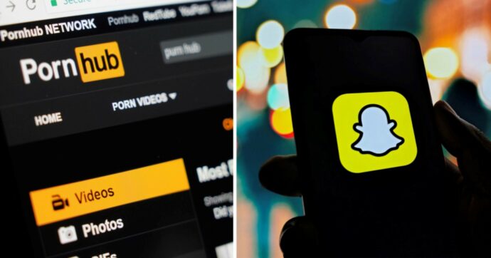 Tutela  under 18, l’Ue contro i big del porno online  e il social Snapchat